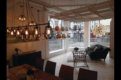 The new Heal's lighting store in London's Westbourne Grove